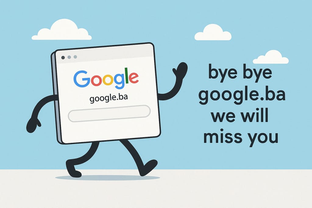 google.ba odlazi u povijest od sada ćemo surfati na google.com